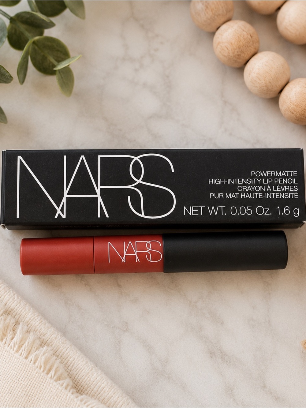 NARS Power-matte High Intensity Lip Pencil in Valkyrie 180 NIB
